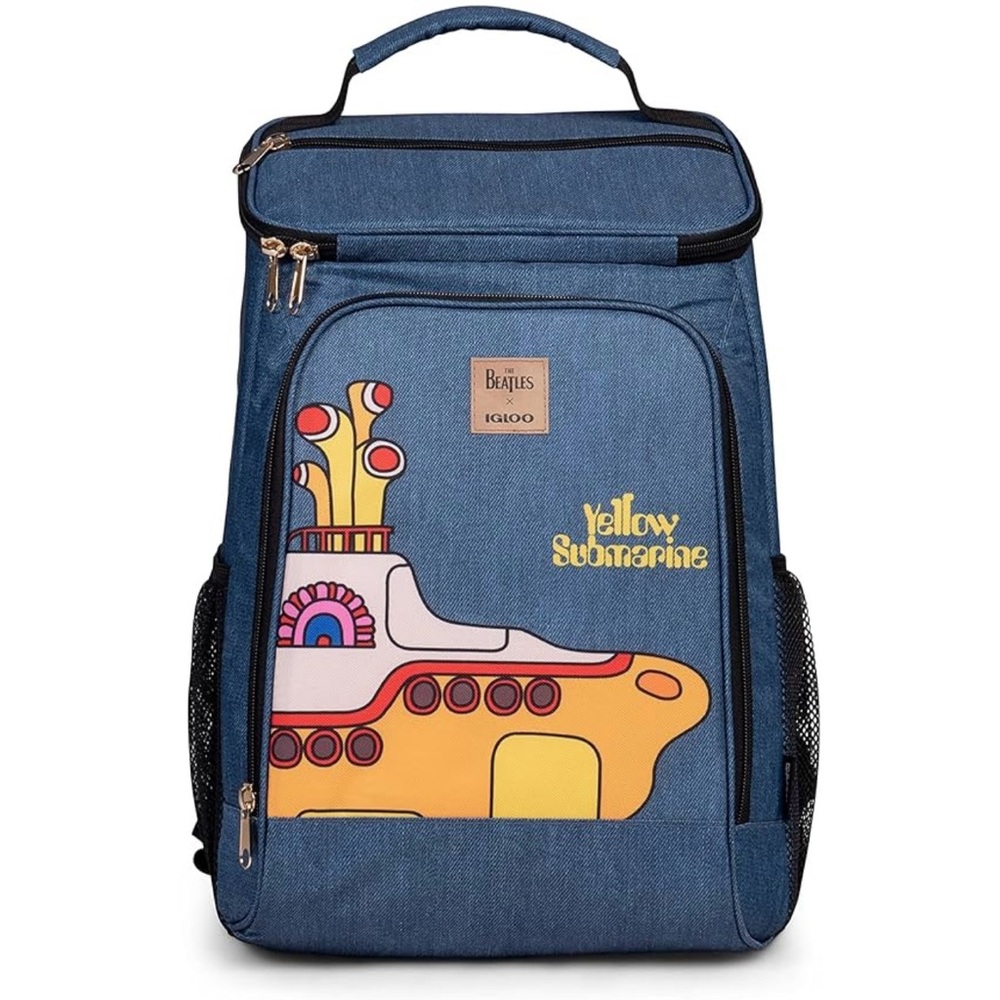 Igloo Navy and Yellow Submarine Backpack